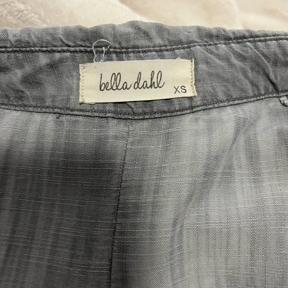 Bella Dahl Anthropologie Button Down Long Sleeve Pocket Shirt - Picture 2 of 6